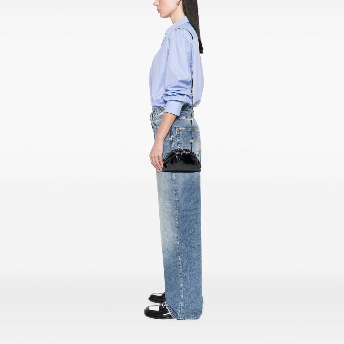 Bottega Veneta Brushed Calfskin The Mini Pouch