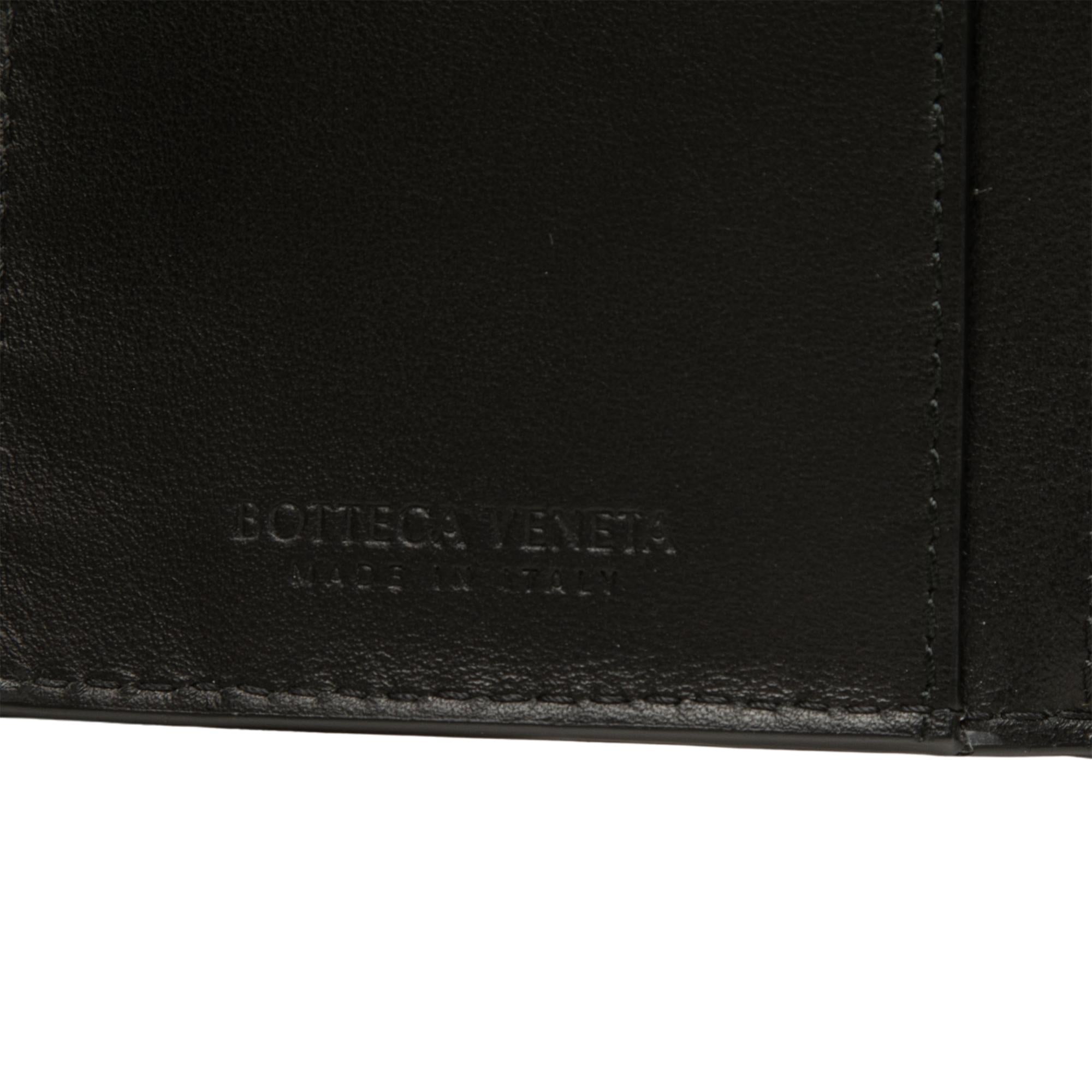 Bottega Veneta Calfskin Intrecciato Bifold Long Wallet