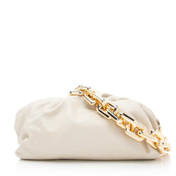 Bottega Veneta The Chain Pouch Leather Shoulder Bag