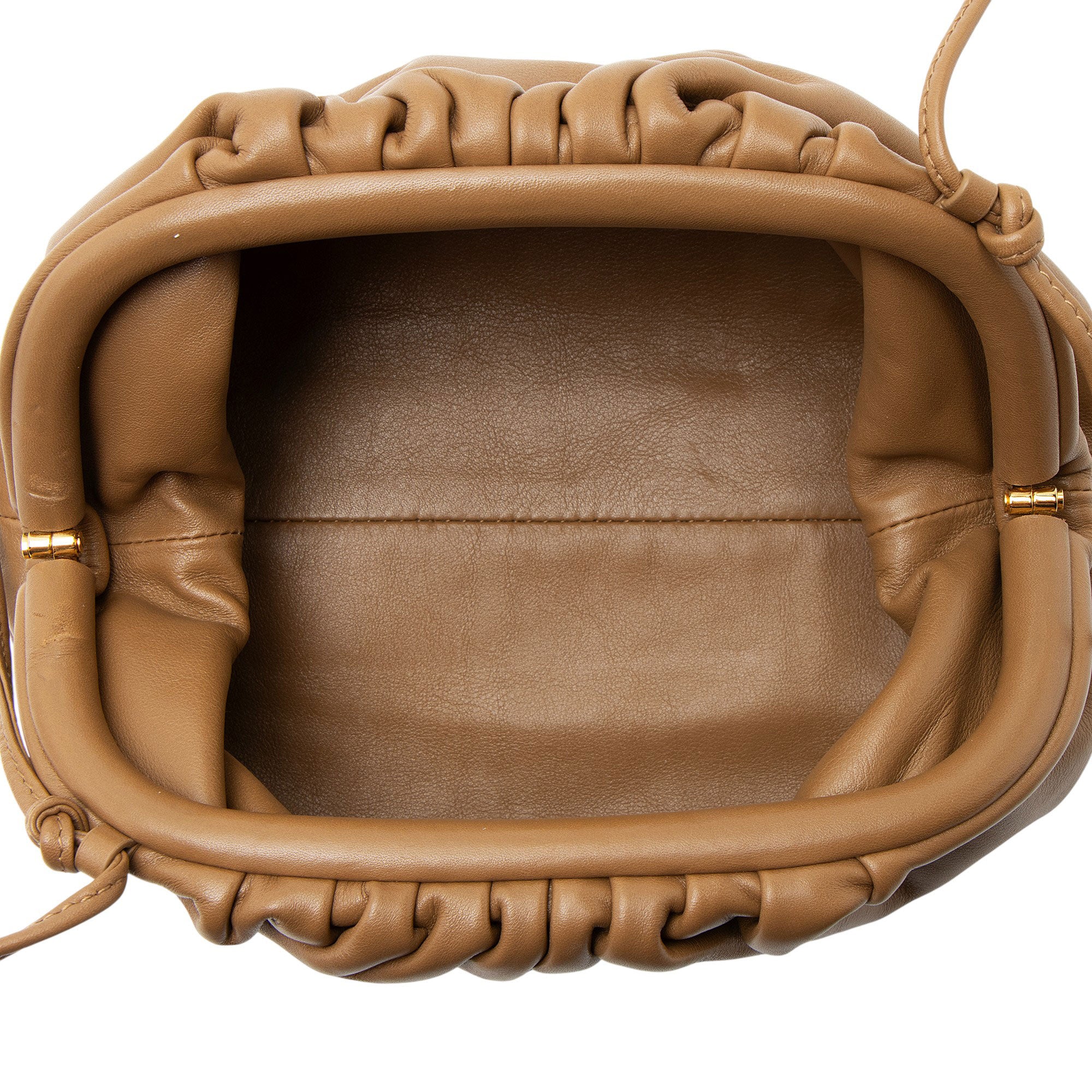 Bottega Veneta Calfskin The Pouch Mini Clutch