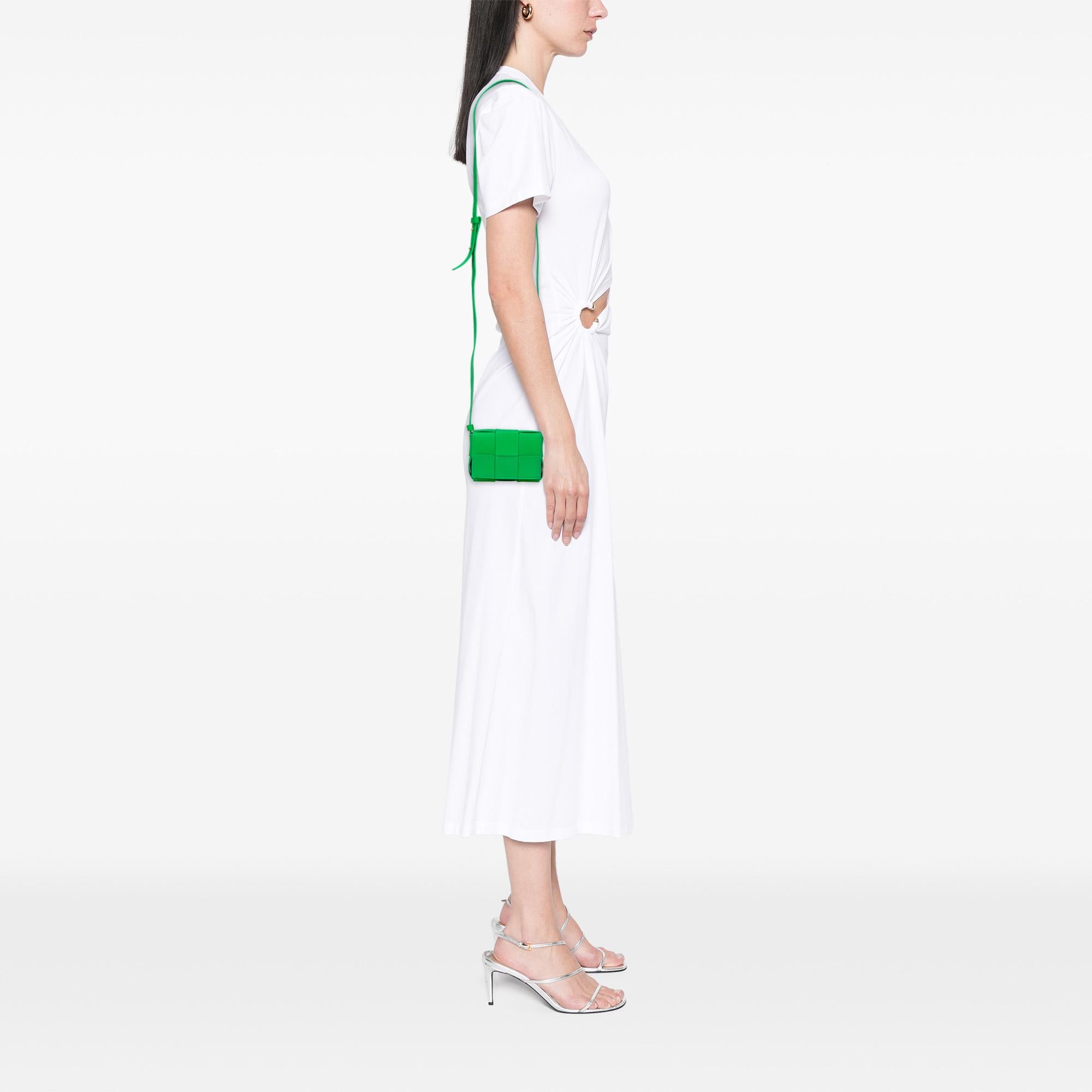 Bottega Veneta Candy Nappa Intrecciato Cassette Crossbody