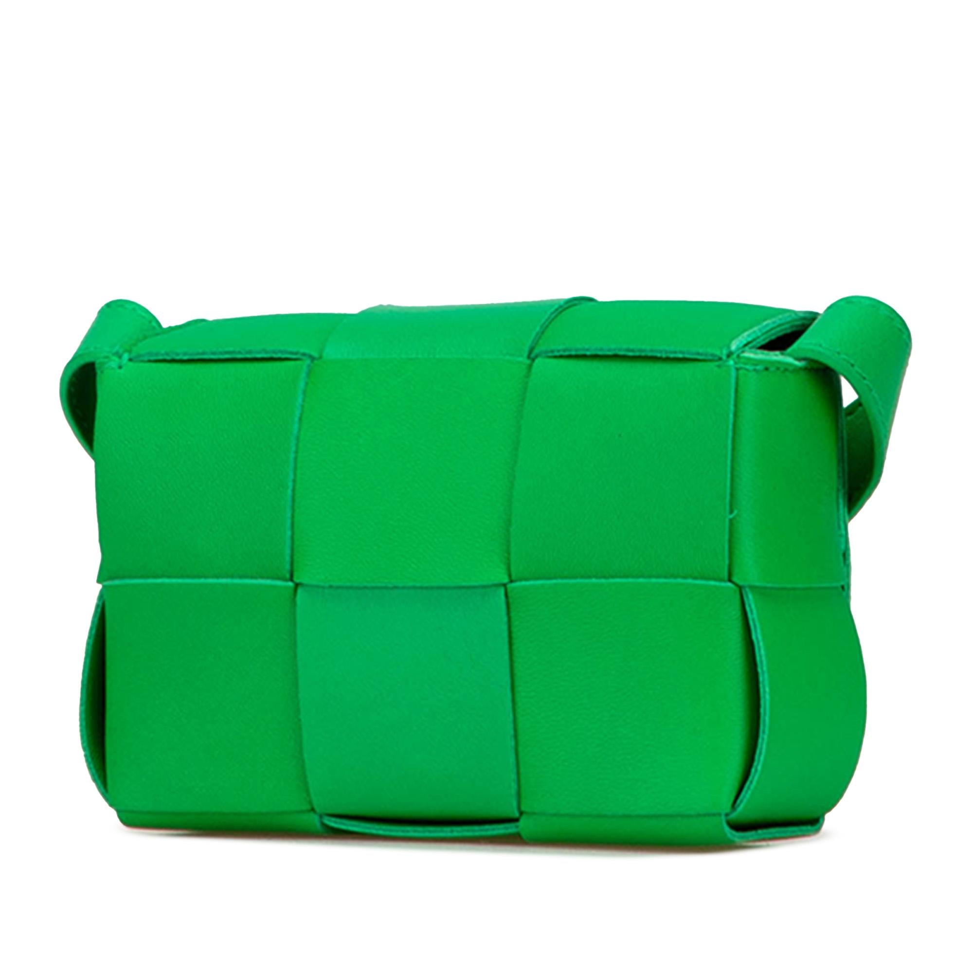 Bottega Veneta Candy Nappa Intrecciato Cassette Crossbody