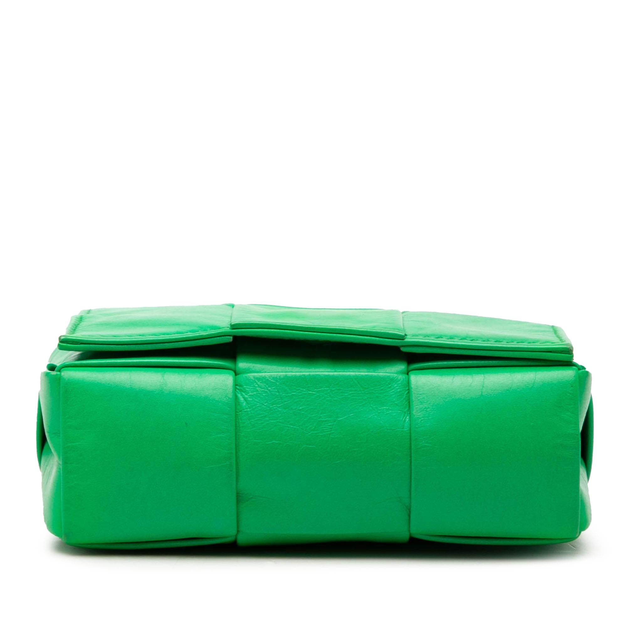 Bottega Veneta Candy Nappa Intrecciato Cassette Crossbody