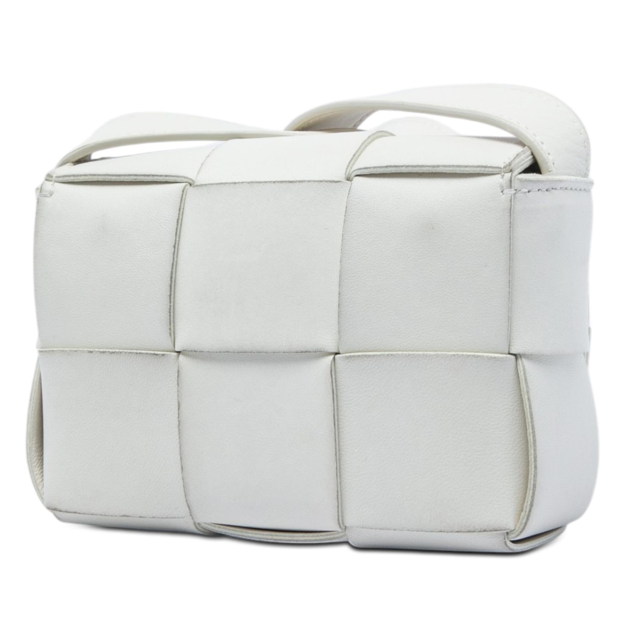 Bottega Veneta Candy Nappa Intrecciato Cassette Crossbody