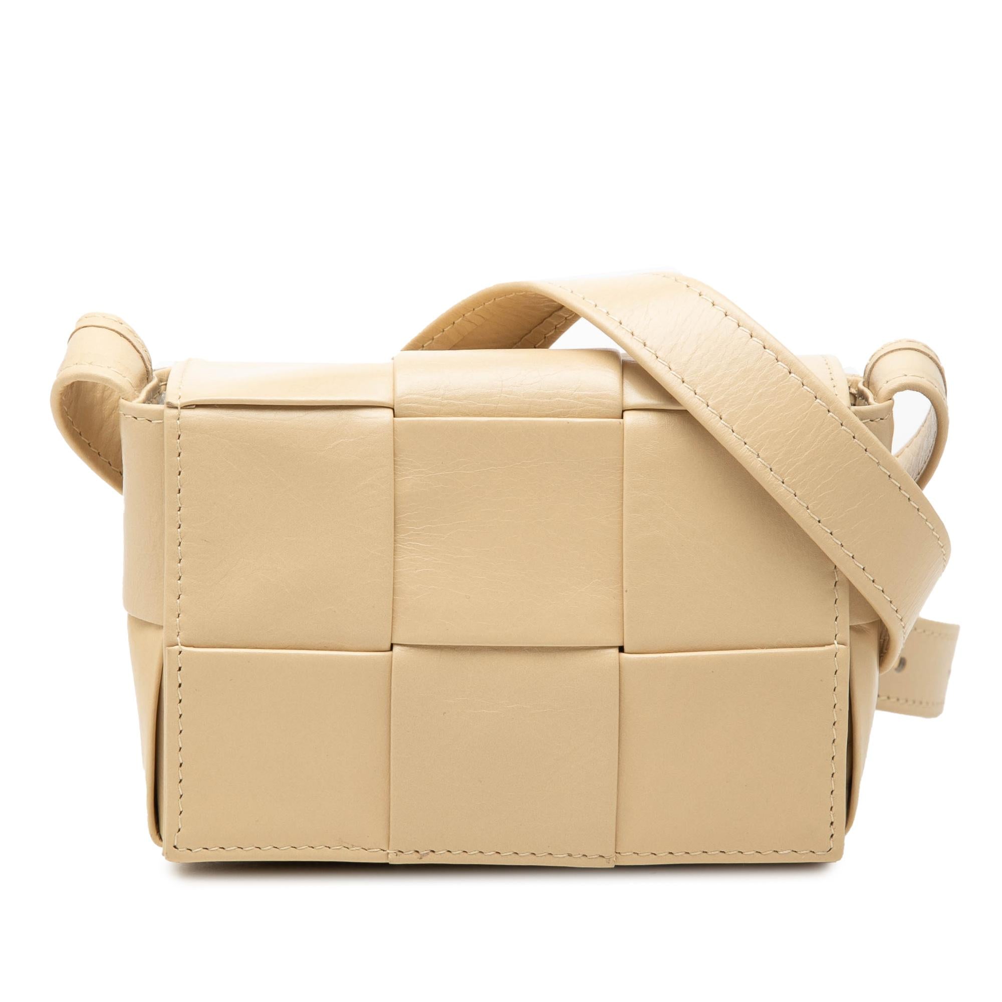Bottega Veneta Candy Nappa Intrecciato Cassette Crossbody