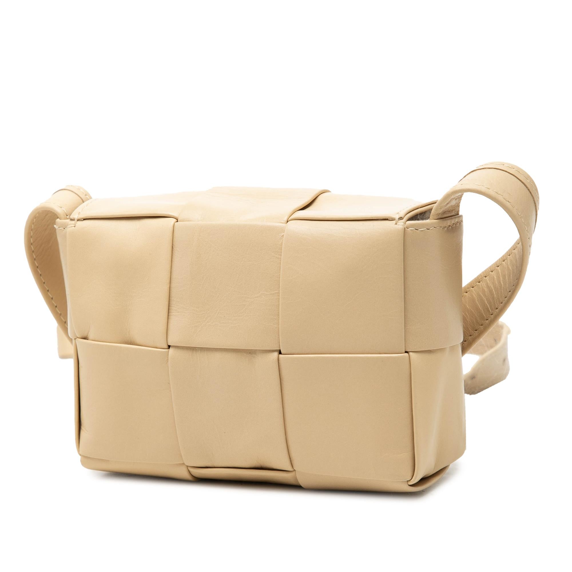 Bottega Veneta Candy Nappa Intrecciato Cassette Crossbody