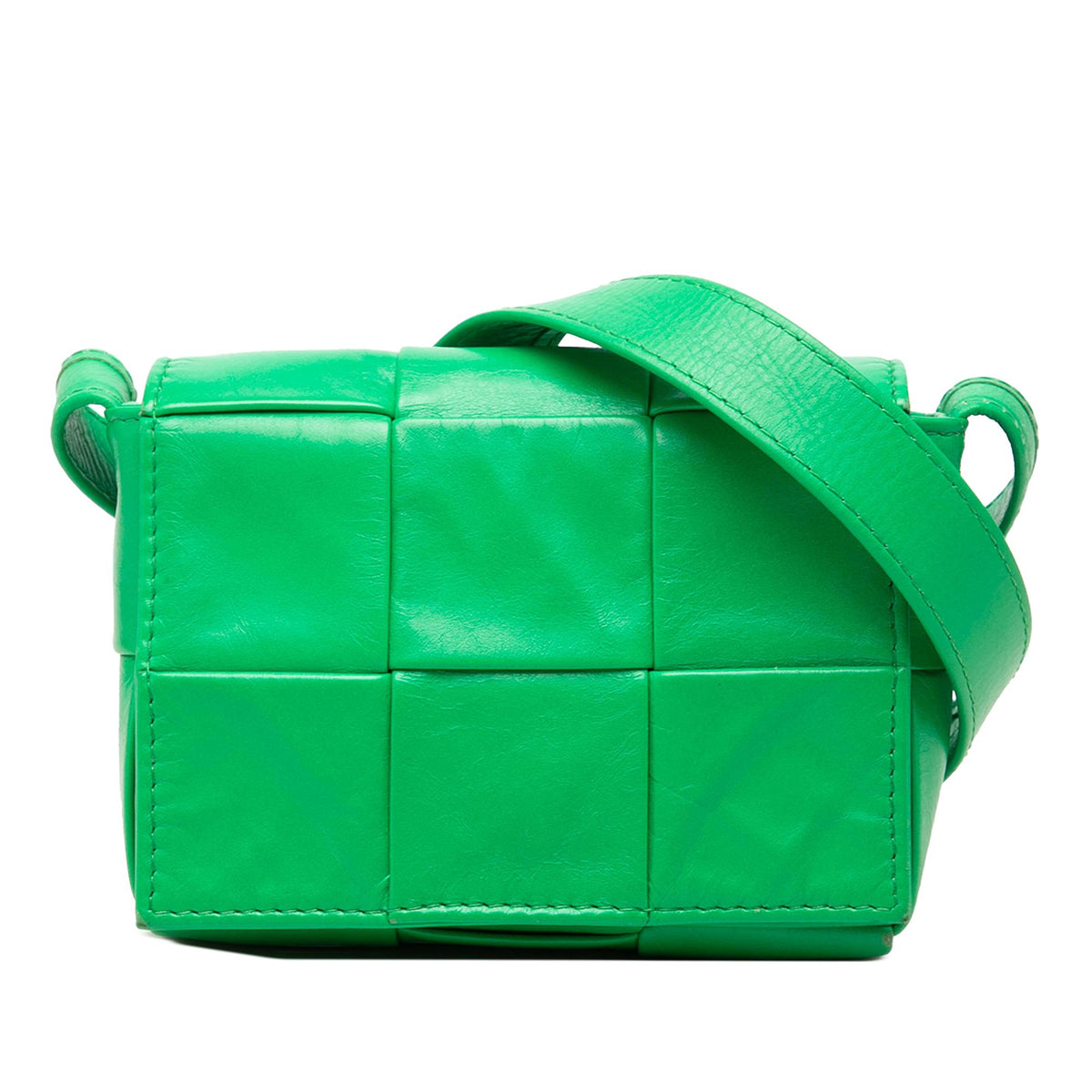 Bottega Veneta Candy Nappa Intrecciato Cassette Crossbody