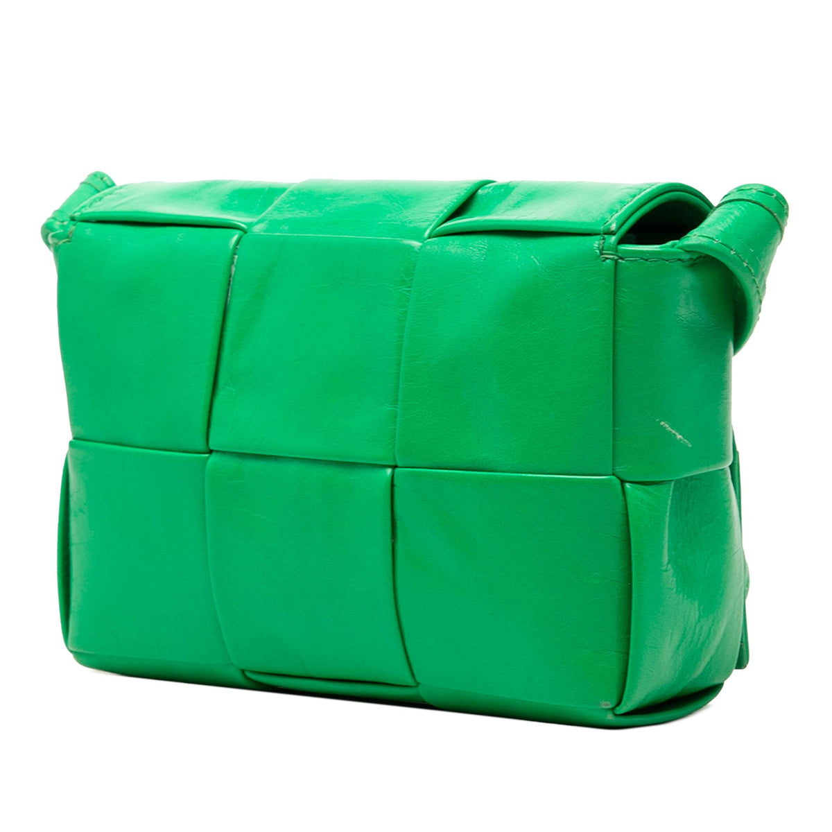 Bottega Veneta Candy Nappa Intrecciato Cassette Crossbody