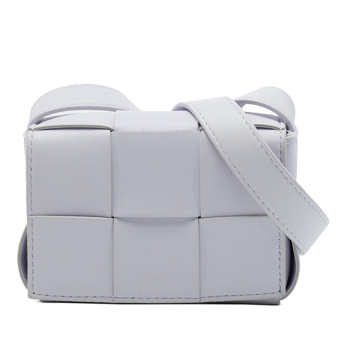 Bottega Veneta Candy Nappa Intrecciato Cassette Crossbody