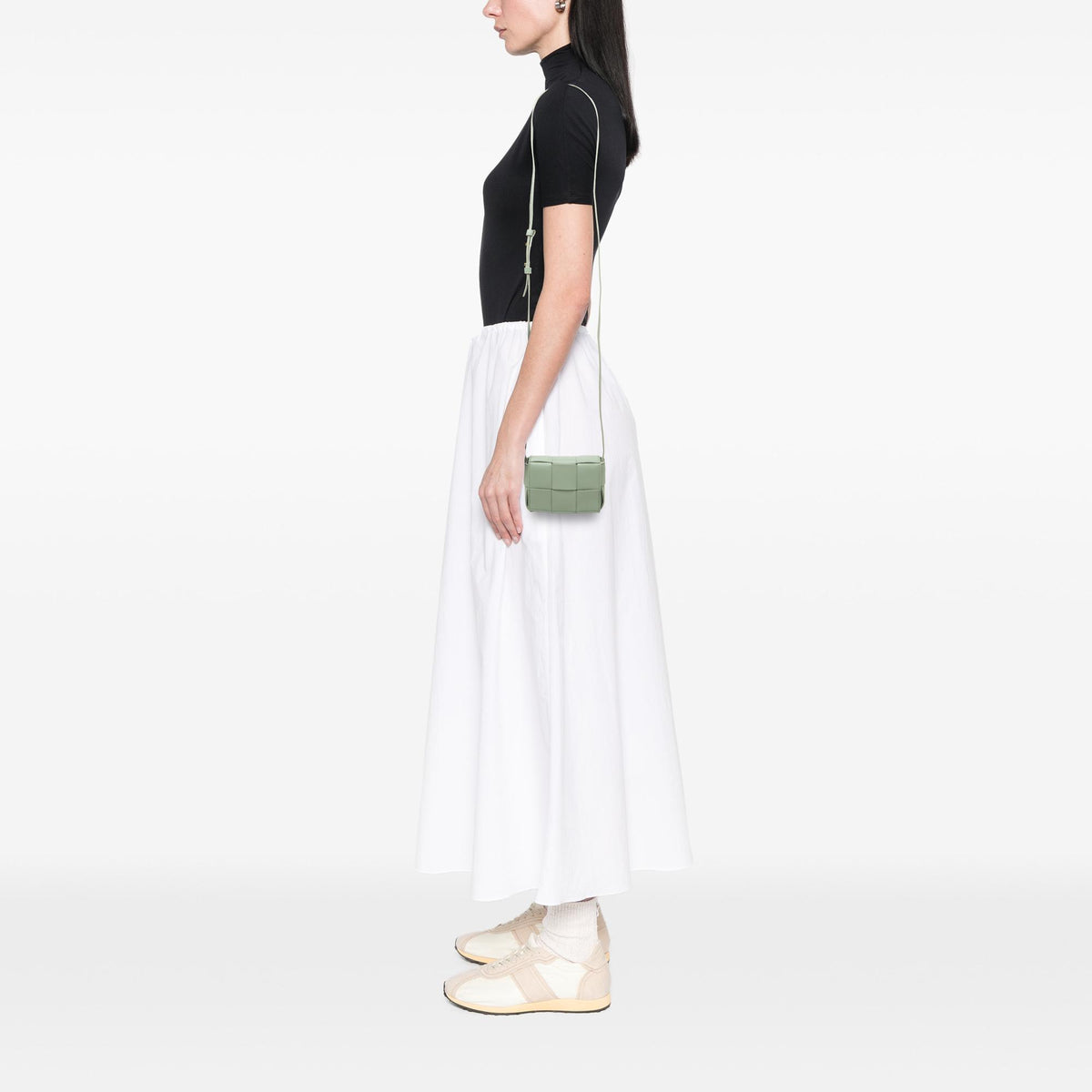 Bottega Veneta Candy Nappa Intrecciato Cassette Crossbody