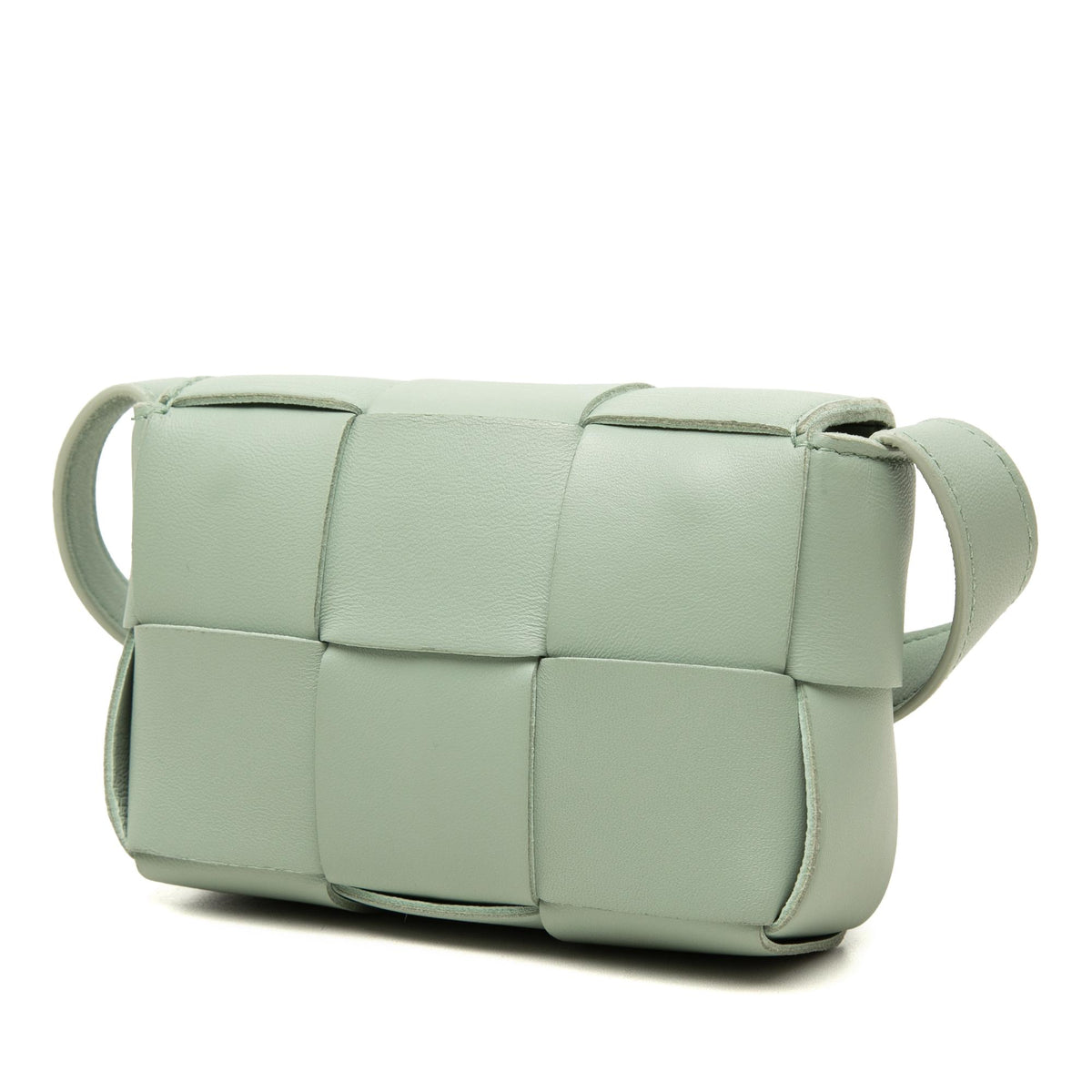Bottega Veneta Candy Nappa Intrecciato Cassette Crossbody
