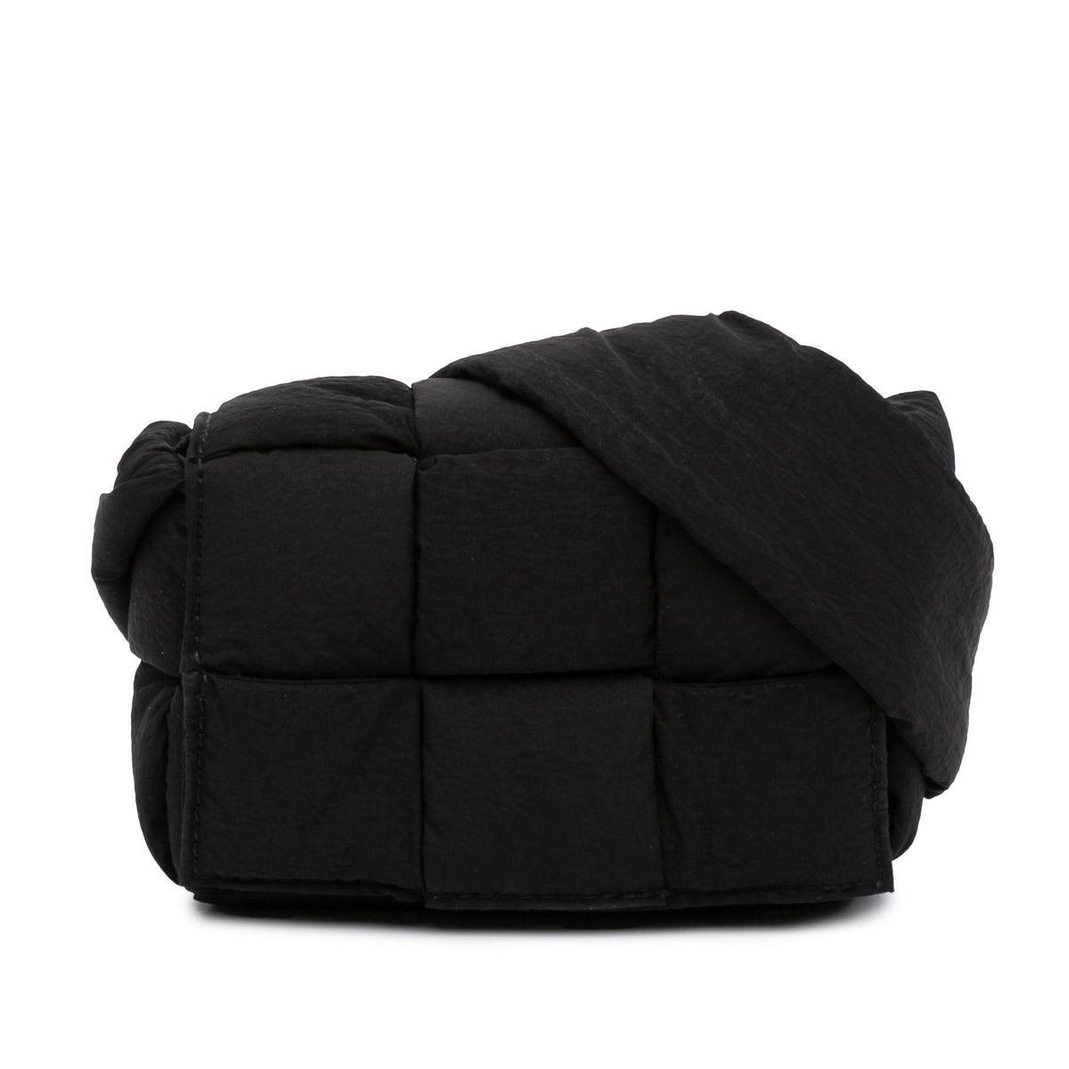 Bottega Veneta Candy Nylon Intrecciato Padded Tech Cassette Crossbody