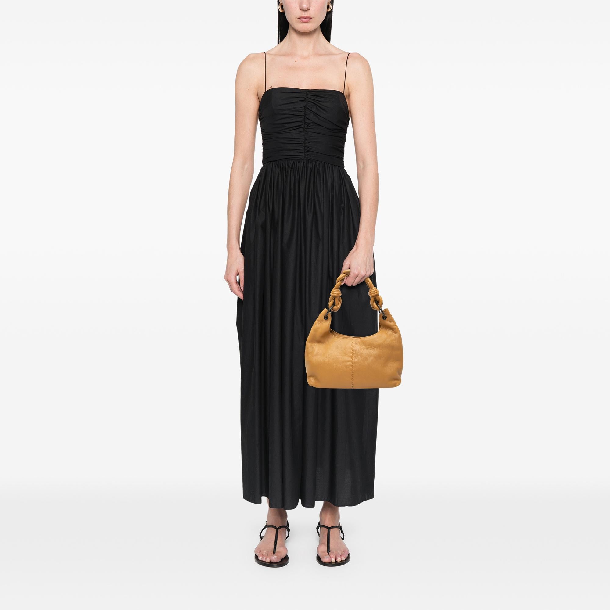 Bottega Veneta Cervo Deerskin Braided Ring Hobo
