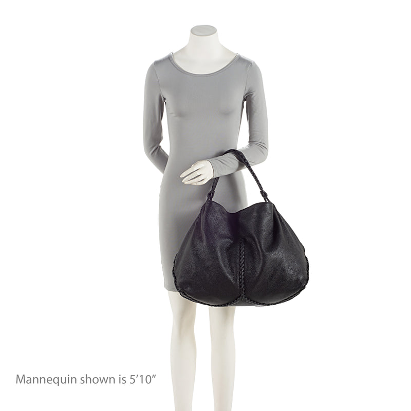 Bottega veneta medium sales deerskin leather hobo bag