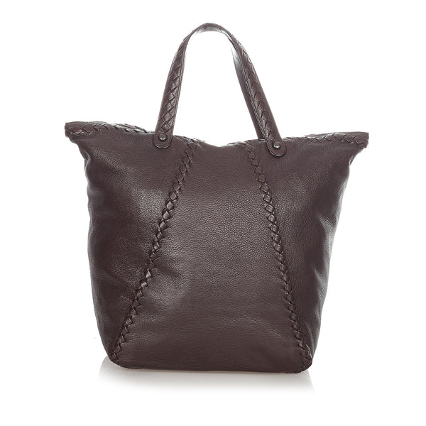 Bottega Veneta Cervo Leather Tote Bag (SHG-xJV9sn)