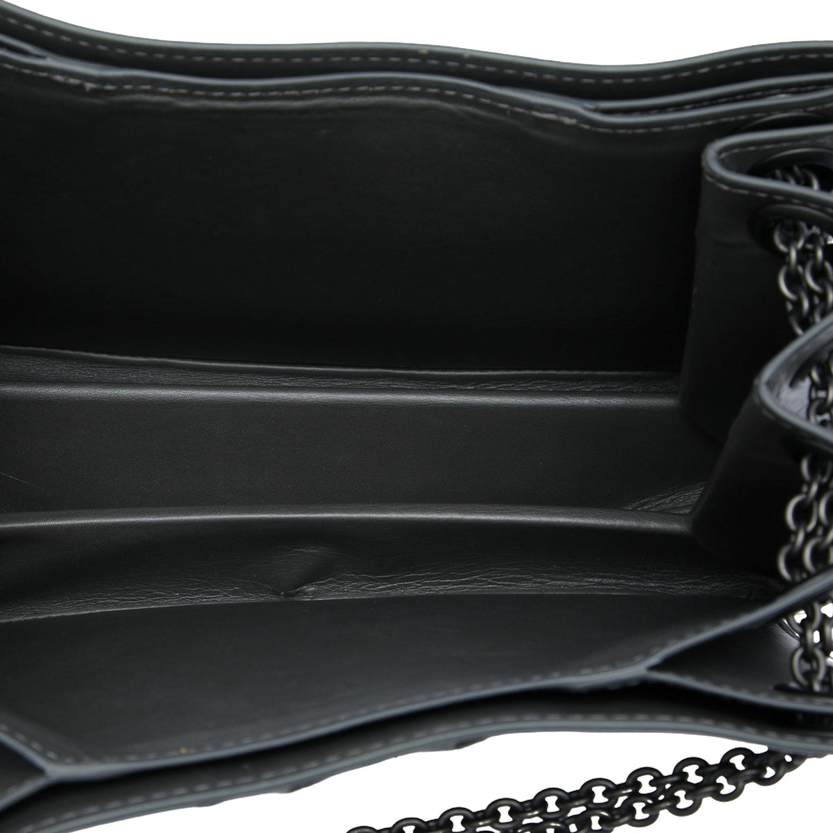 Bottega Veneta Embroidered Intrecciato Trimmed Nappa Chain Handbag