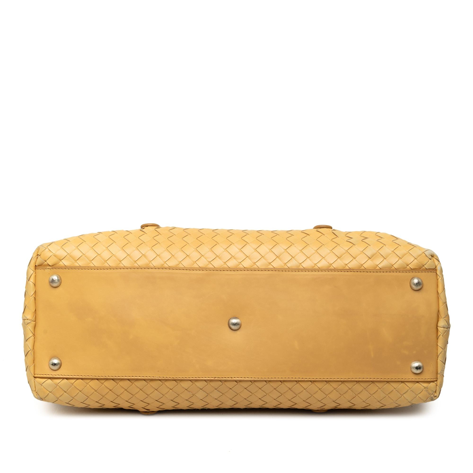 Bottega Veneta Embroidered Nappa Intrecciato Tote