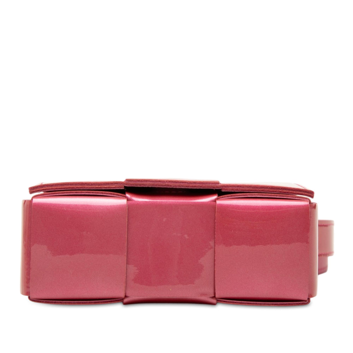 Bottega Veneta Extra Mini Patent Intrecciato Cassette Crossbody