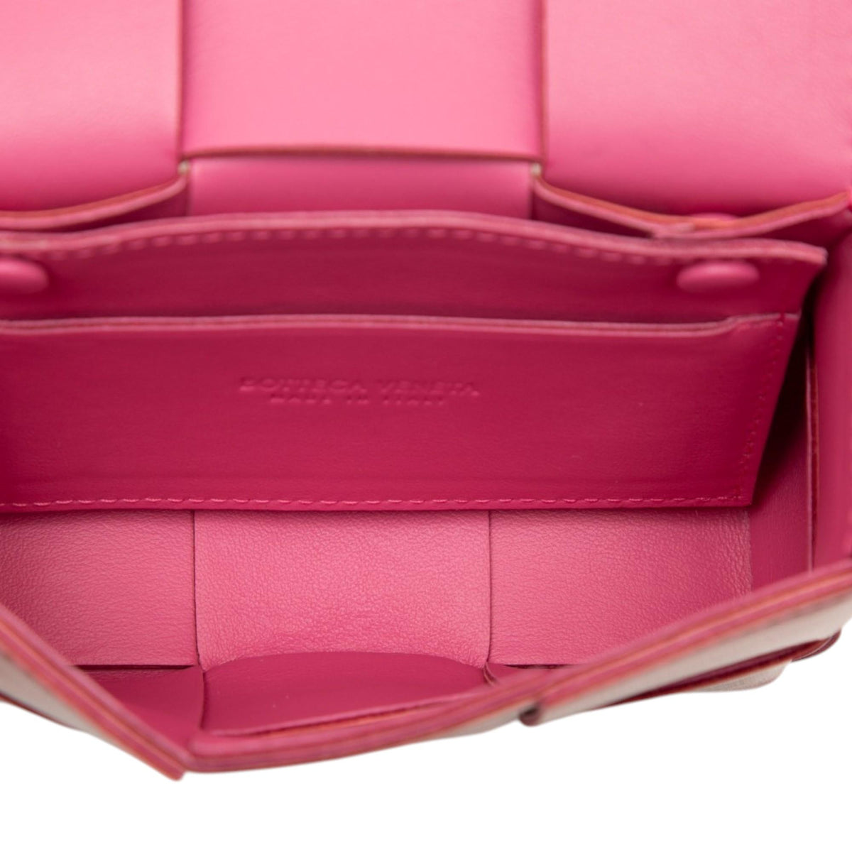 Bottega Veneta Extra Mini Patent Intrecciato Cassette Crossbody