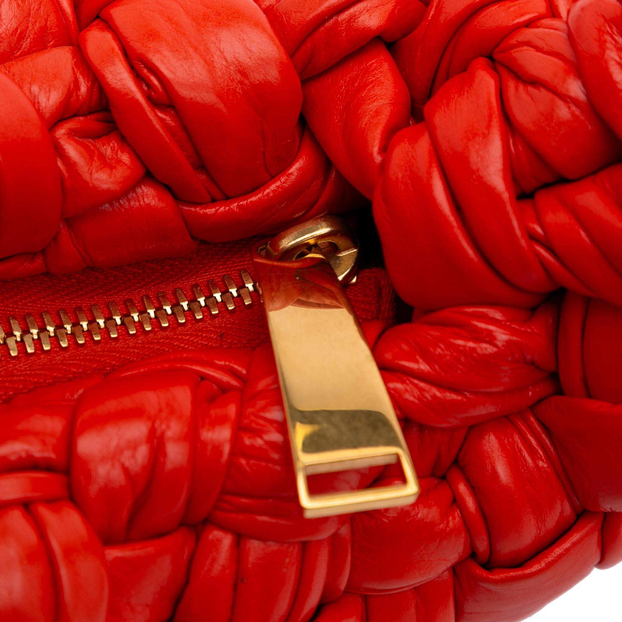 Bottega Veneta Foulard Intrecciato Calfskin Banana Hobo