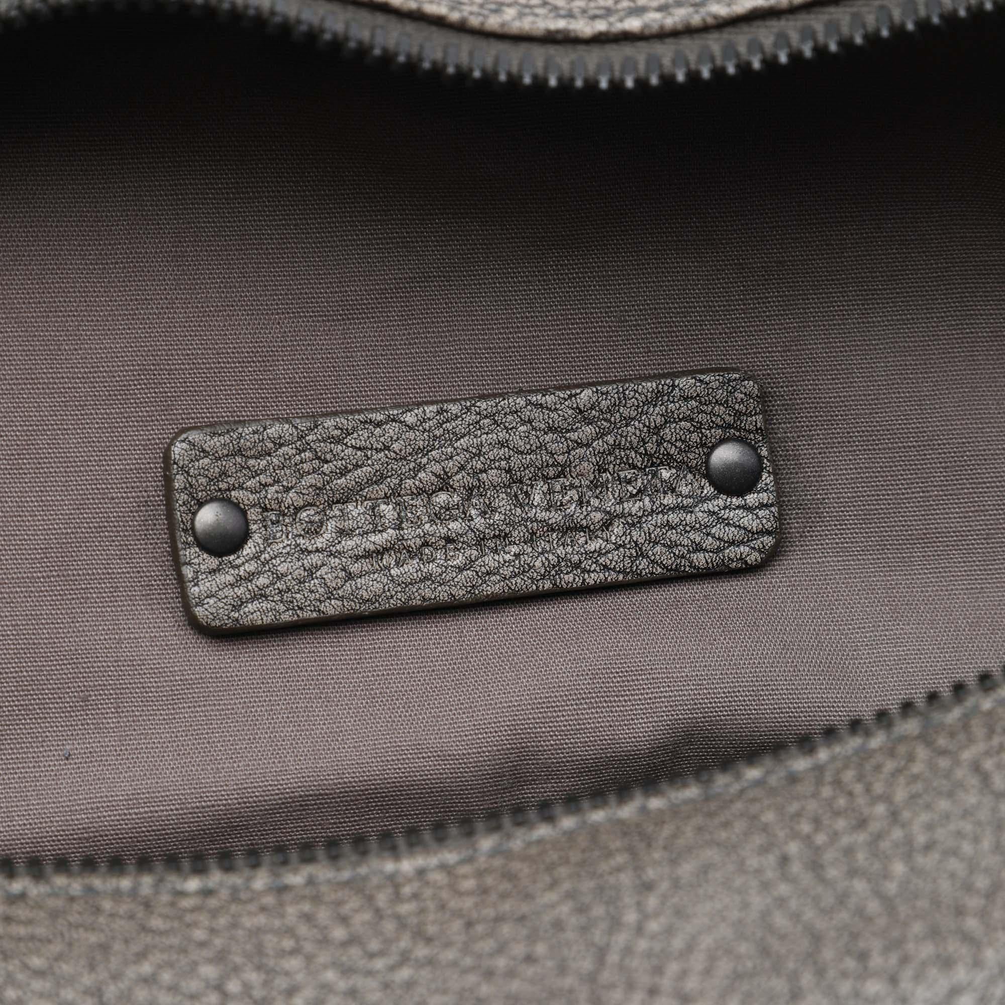 Bottega Veneta Grained Calfskin Intrecciato Business Bag