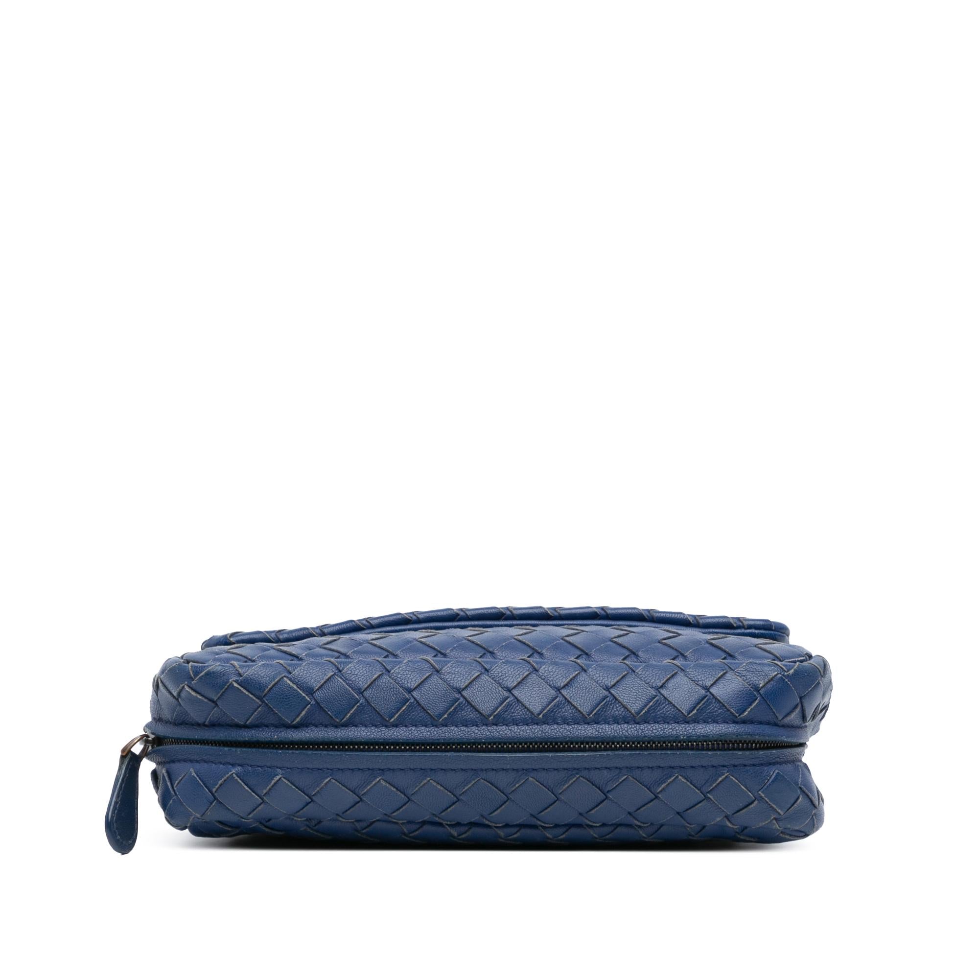 Bottega Veneta Intrecciato Chain Flap Crossbody