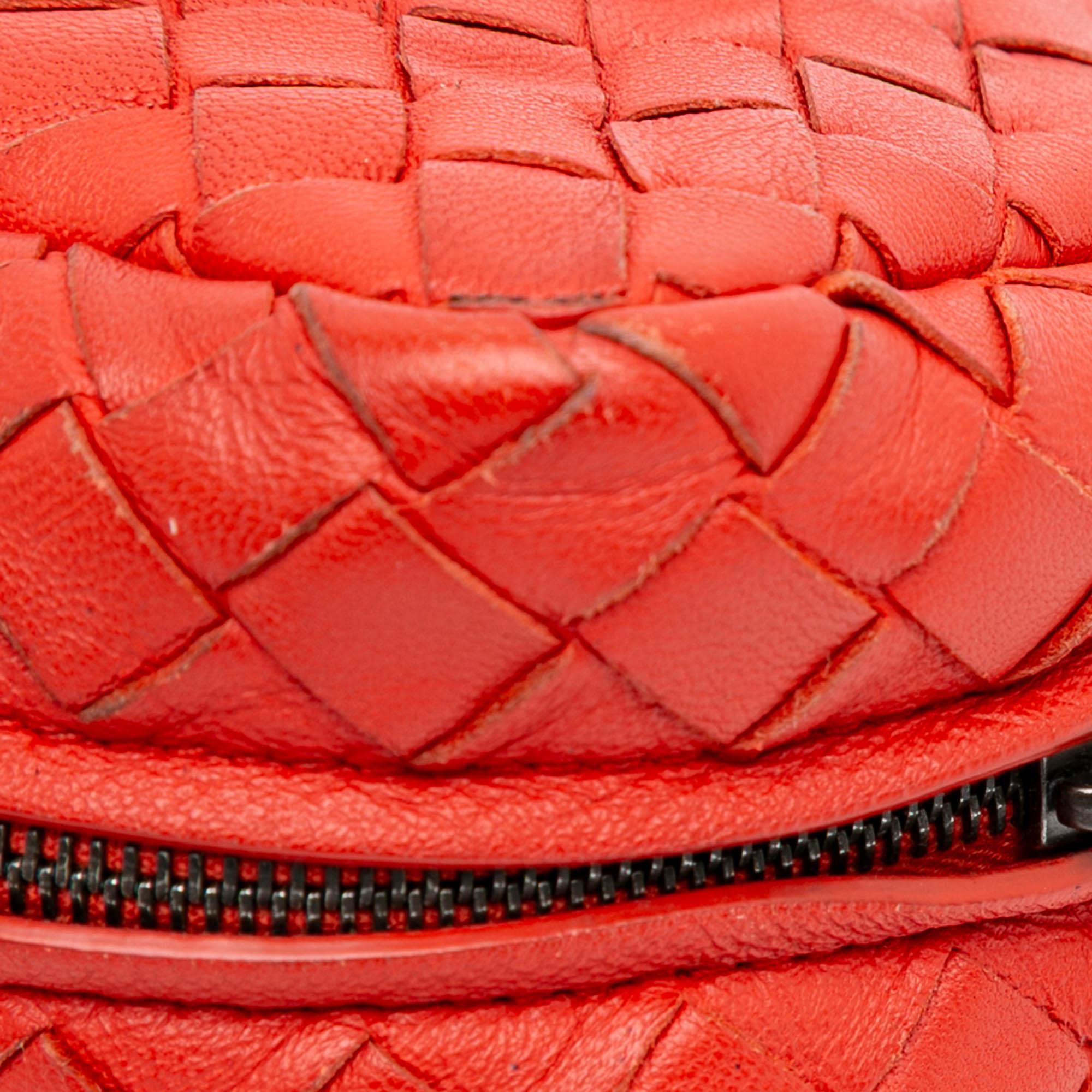 Bottega Veneta Intrecciato Chain Flap Crossbody
