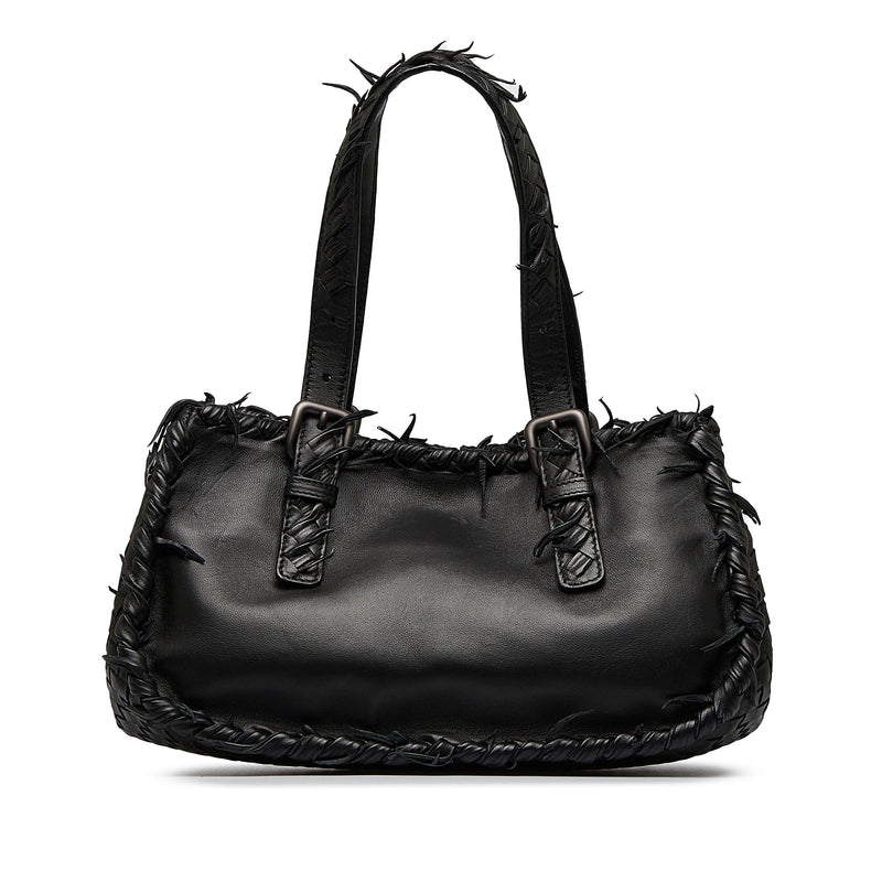 Bottega Veneta Intrecciato Fringe Handbag (SHG-R4KZcS)