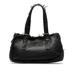 Bottega Veneta Intrecciato Fringe Handbag (SHG-R4KZcS)