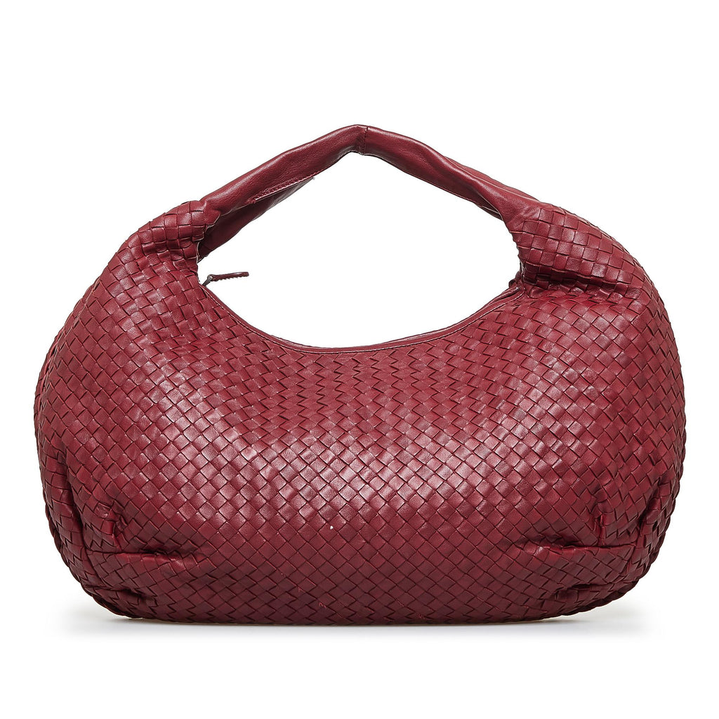 Bottega Veneta Intrecciato Loop Leather Hobo Bag (SHG-35862) – LuxeDH