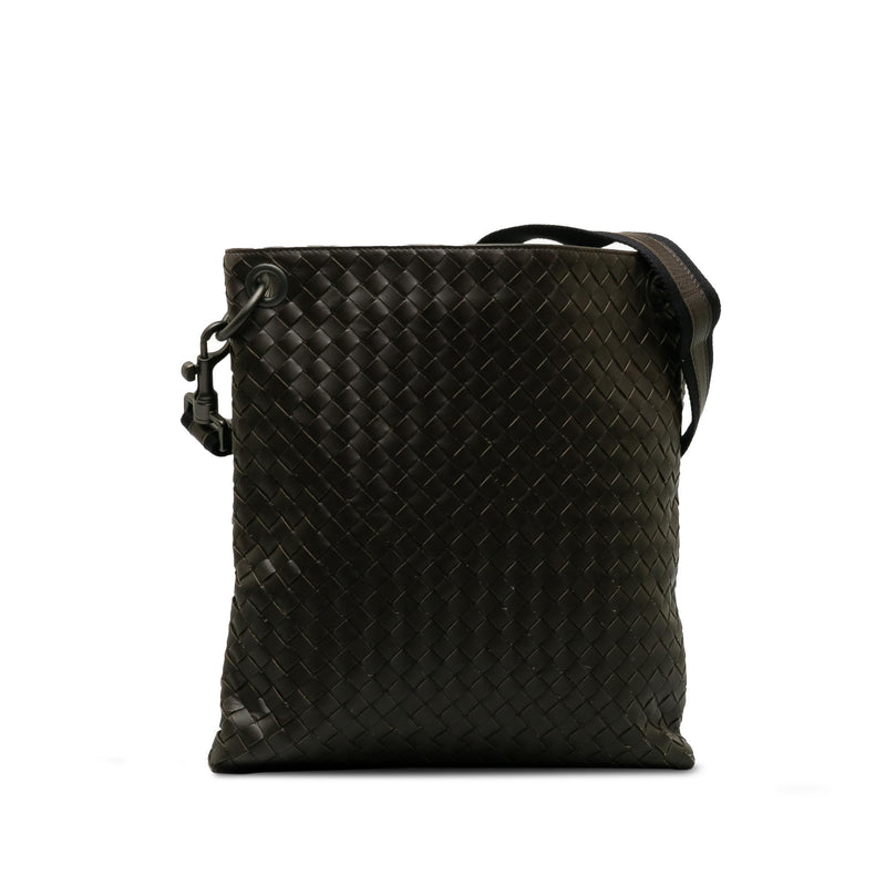Bottega Veneta Intrecciato Leather Crossbody Bag (SHG-4POfh3)