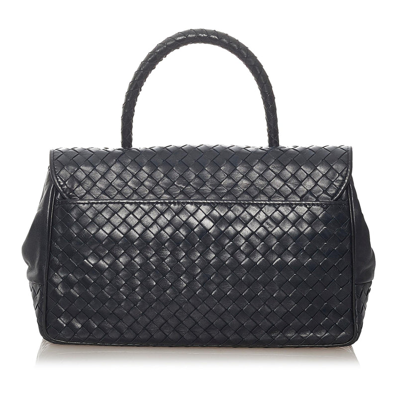 Bottega Veneta Intrecciato Leather Handbag (SHG-27385)