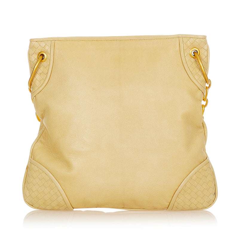 Bottega Veneta Intrecciato Leather Shoulder Bag (SHG-35004)