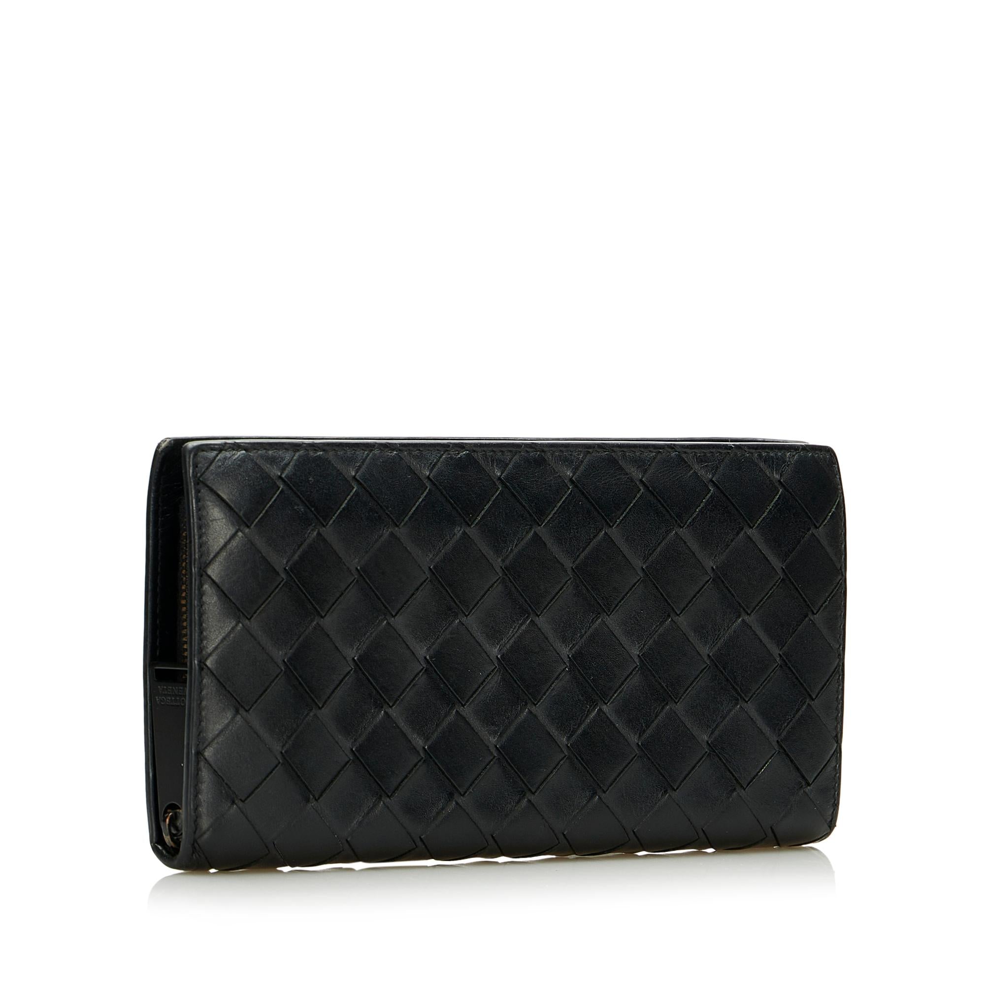 Bottega Veneta Intrecciato Long Wallet (SHG-EnqJeq)
