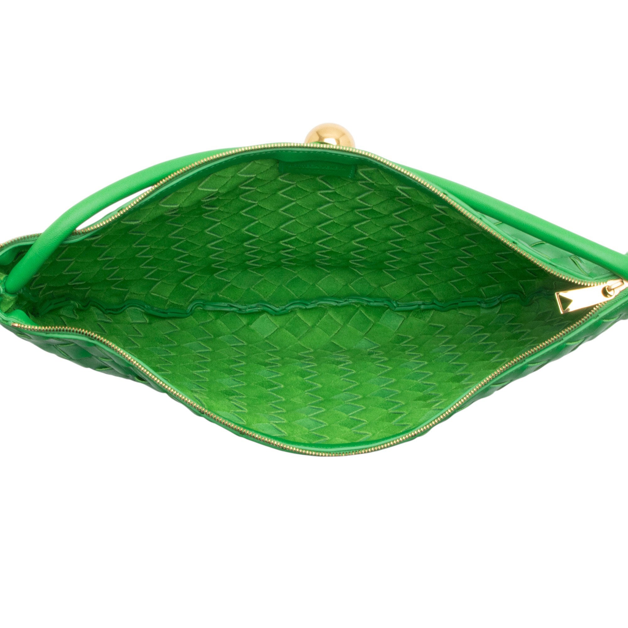 Bottega Veneta Intrecciato Medum Turn Pouch Shoulder Bag