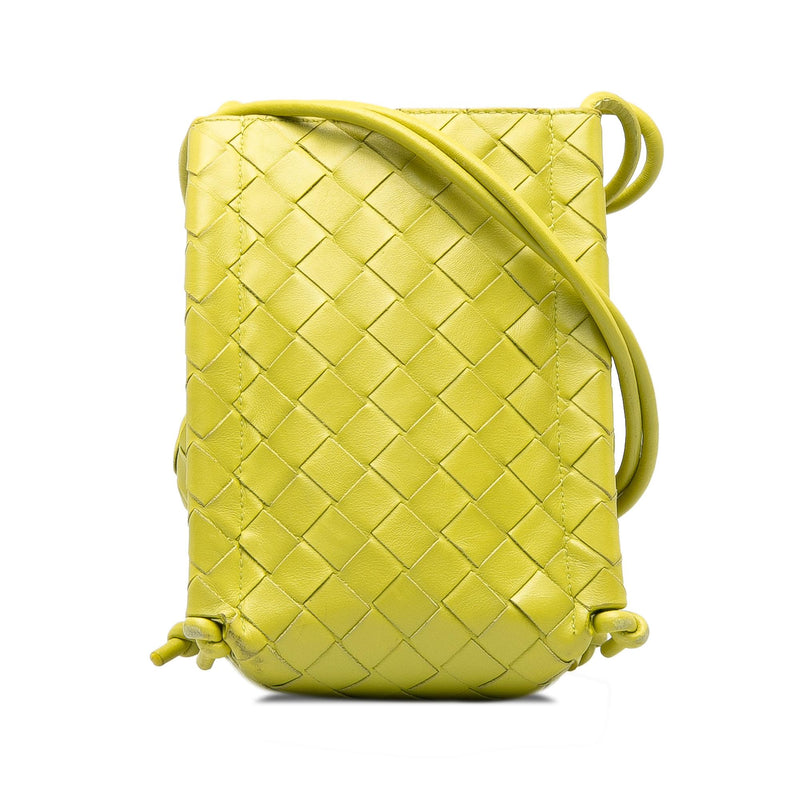 Bottega Veneta Intrecciato Mini Knot Bucket Bag (SHG-0MANrB)