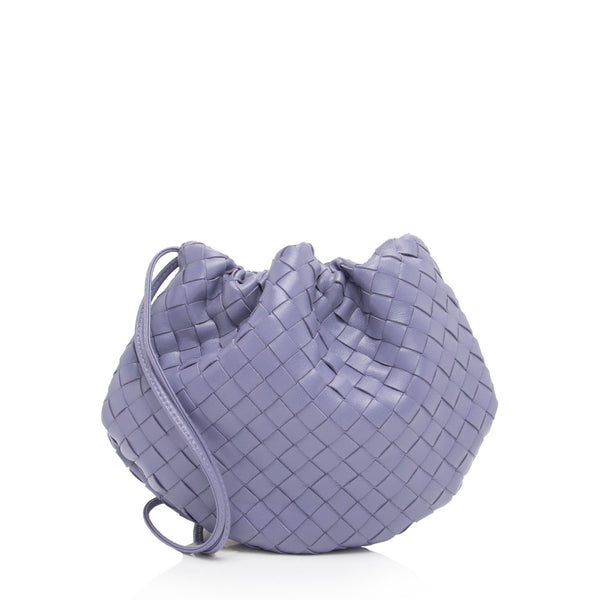 Bottega Veneta Intrecciato Nappa Bulb Mini Shoulder Bag (SHF-e6euL5)