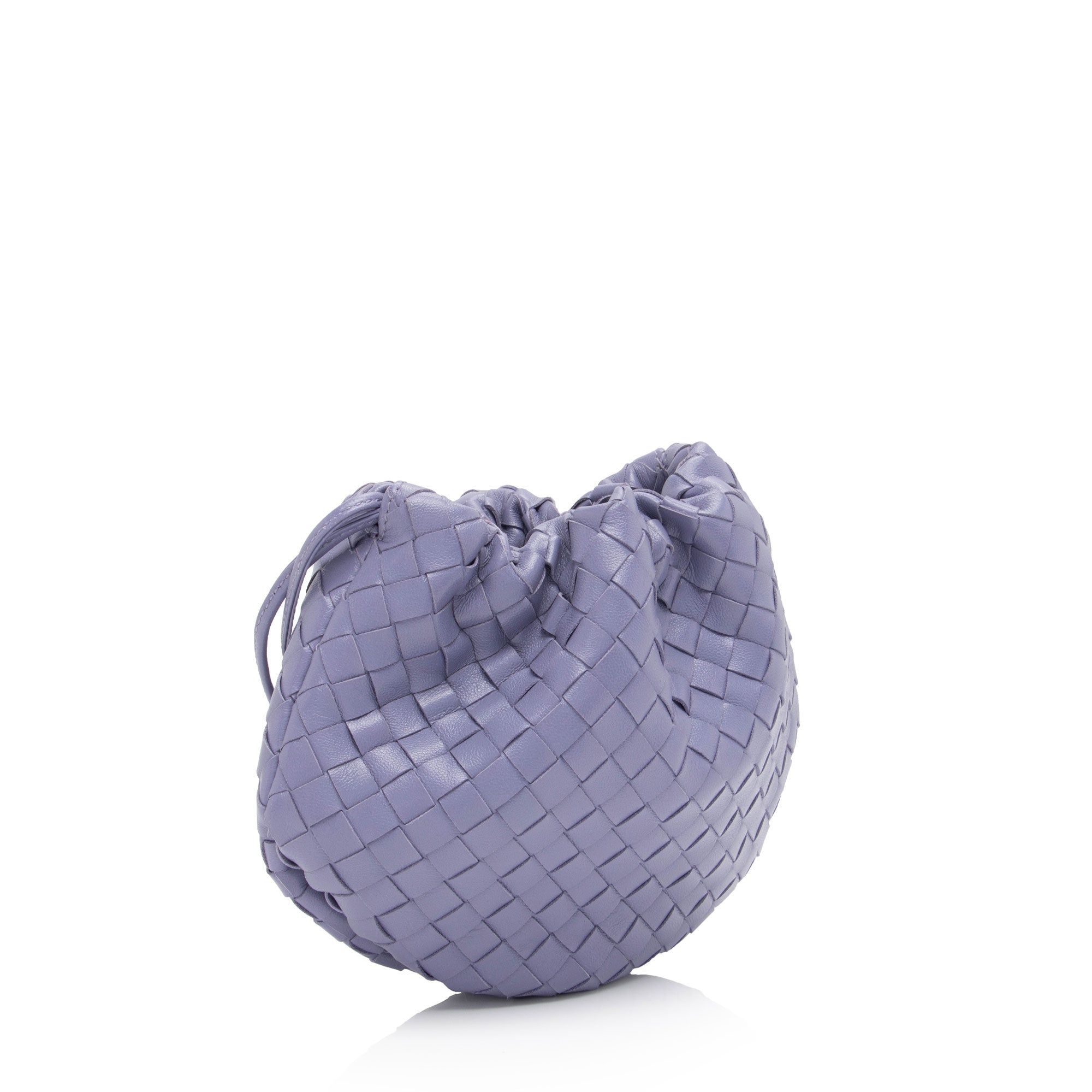 Bottega Veneta Intrecciato Nappa Bulb Mini Shoulder Bag (SHF-e6euL5)