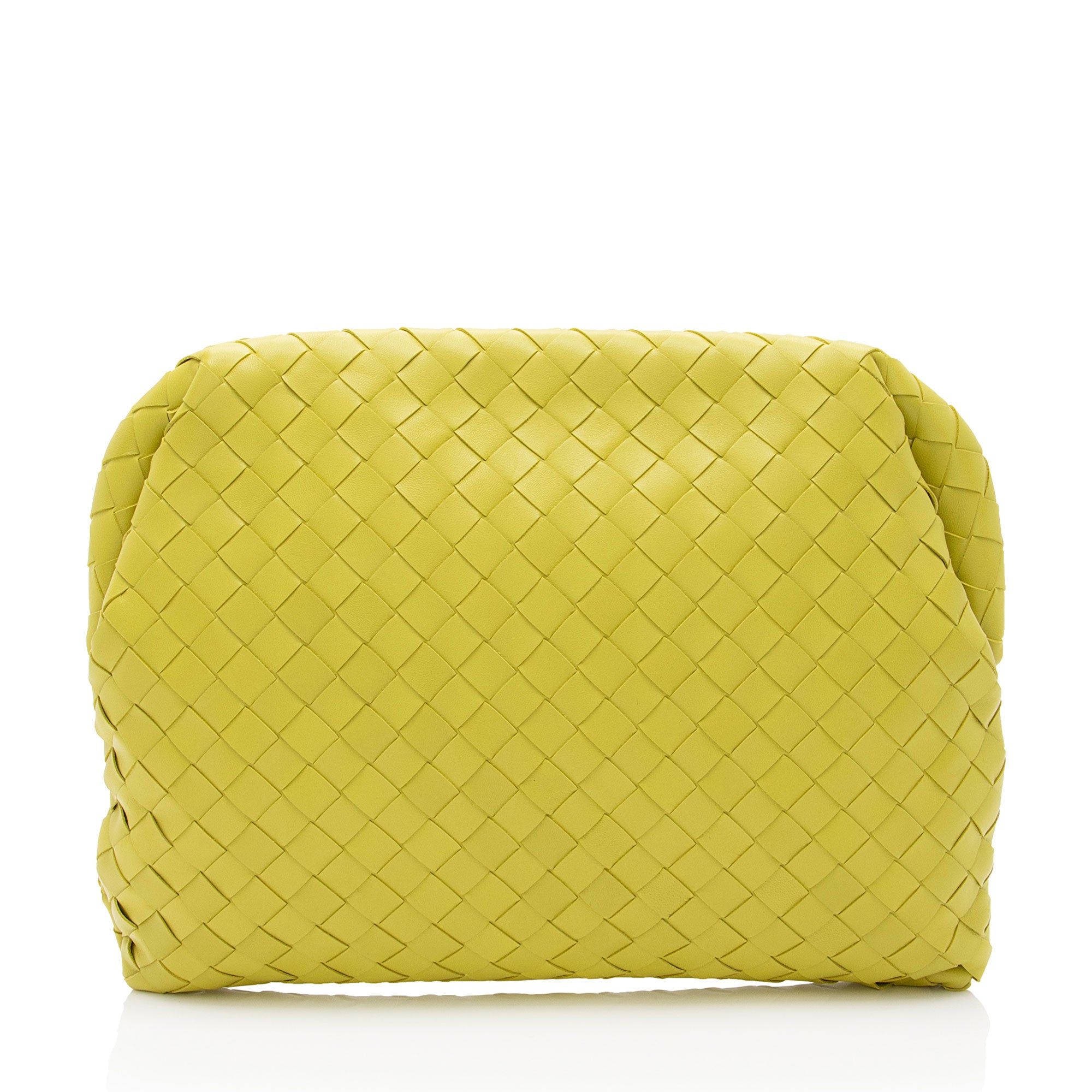 Bottega Veneta Intrecciato Nappa Clasp Document Case