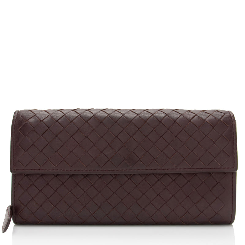 Bottega Veneta Intrecciato Nappa Continental Wallet (SHF-MGcSs2)