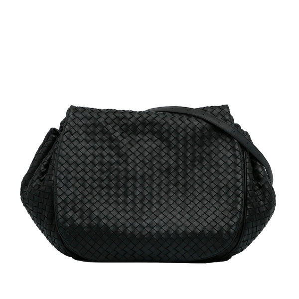 Bottega Veneta Intrecciato Nappa Crossbody Bag (SHG-neq37L)