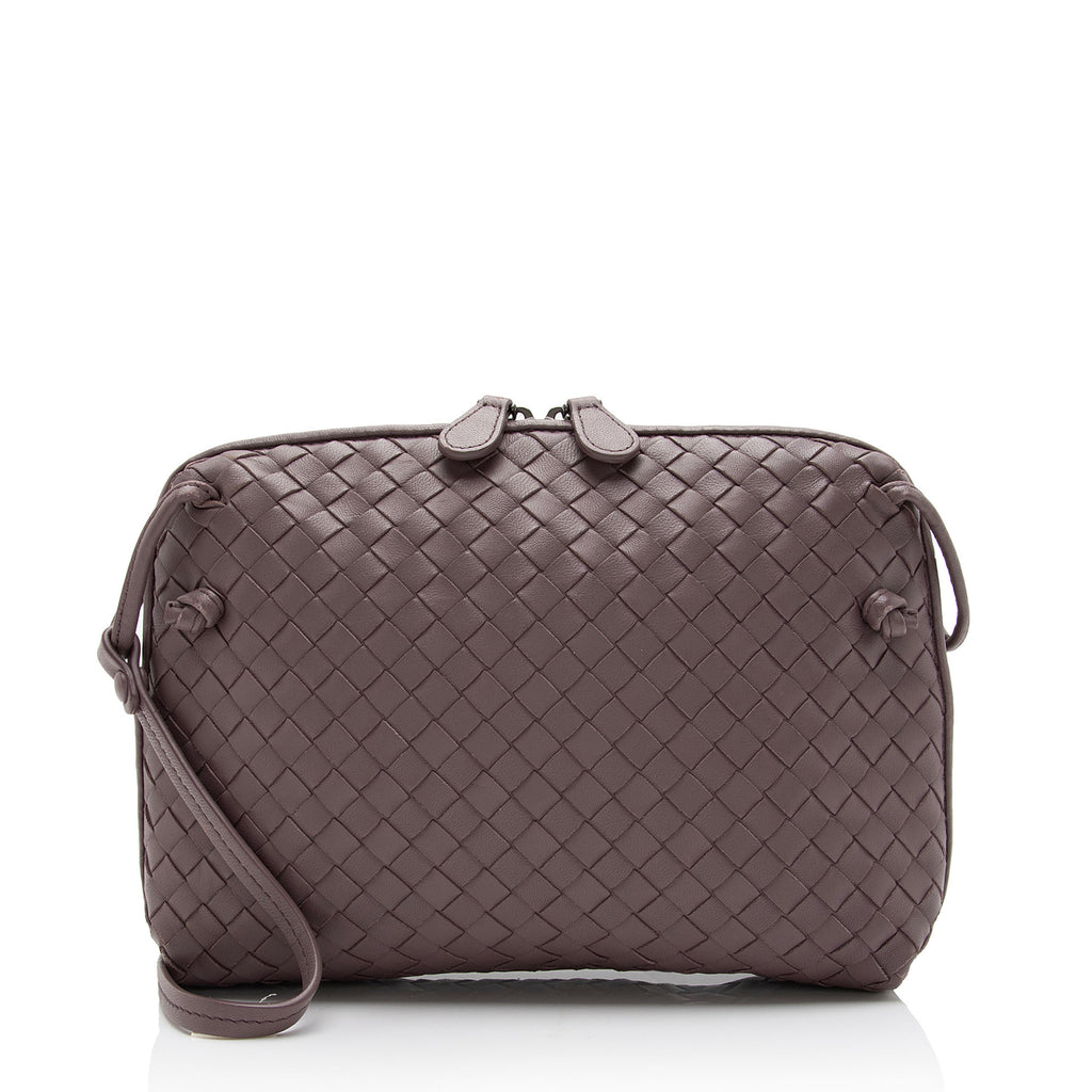 Bottega Veneta Intrecciato Nappa Leather Nodini Crossbody SHF nPncFK LuxeDH