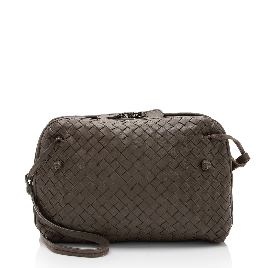Bottega Veneta Intrecciato Nappa Leather Nodini Crossbody SHF cd5Ub3 LuxeDH