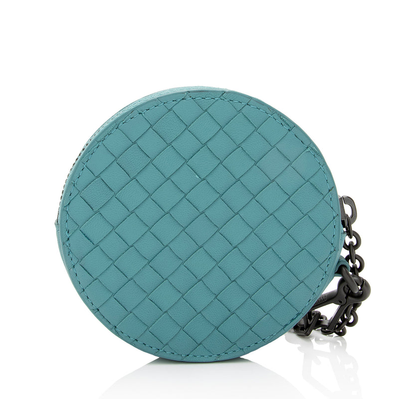 Bottega Veneta Intrecciato Nappa Leather Round Coin Pouch (SHF-tJj3Bn) –  LuxeDH