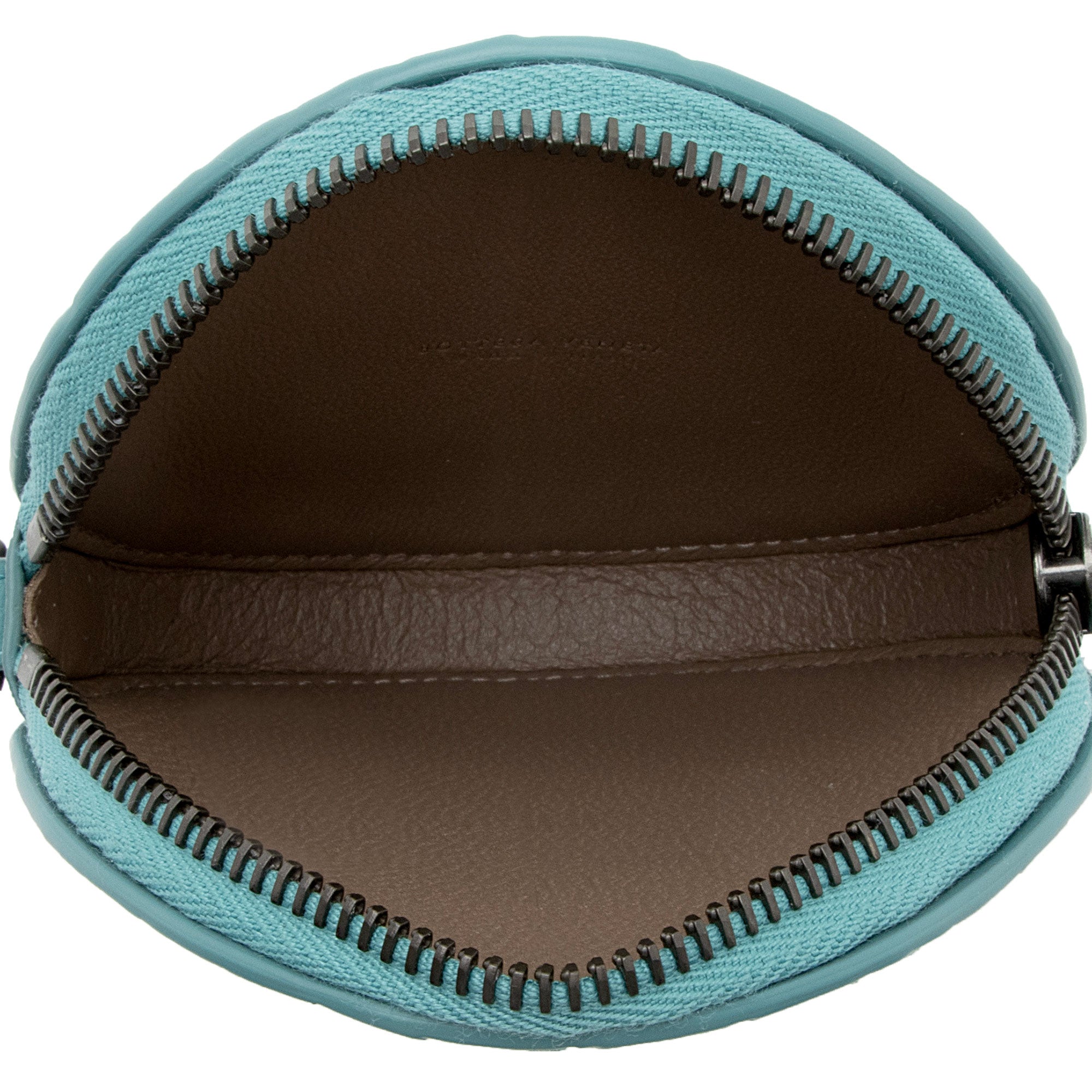 Bottega Veneta Intrecciato Nappa Leather Round Coin Pouch (SHF-tJj3Bn)