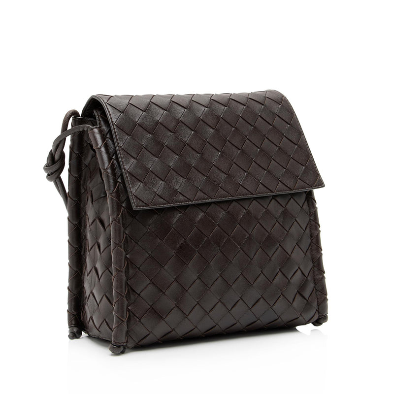 Bottega Veneta - Authenticated Loop Handbag - Leather Beige Plain for Women, Never Worn