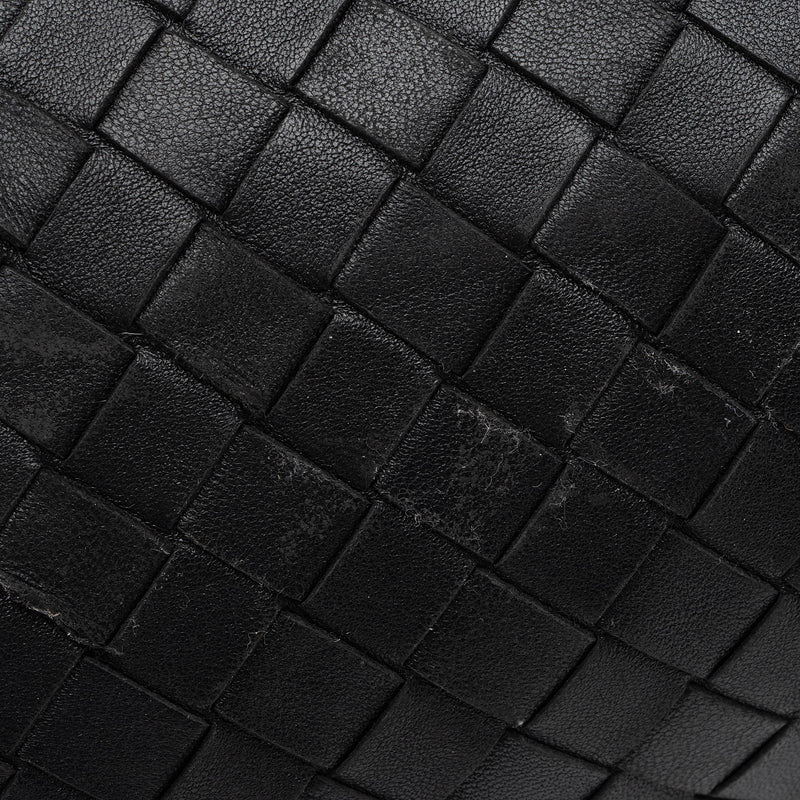 Bottega Veneta Intrecciato Nappa Leather The Pouch Clutch (SHF-23278)