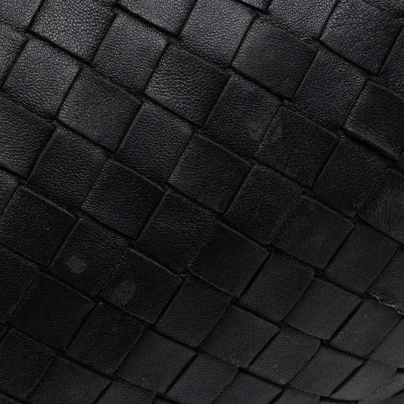 Bottega Veneta Intrecciato Nappa Leather The Pouch Clutch (SHF-23278)
