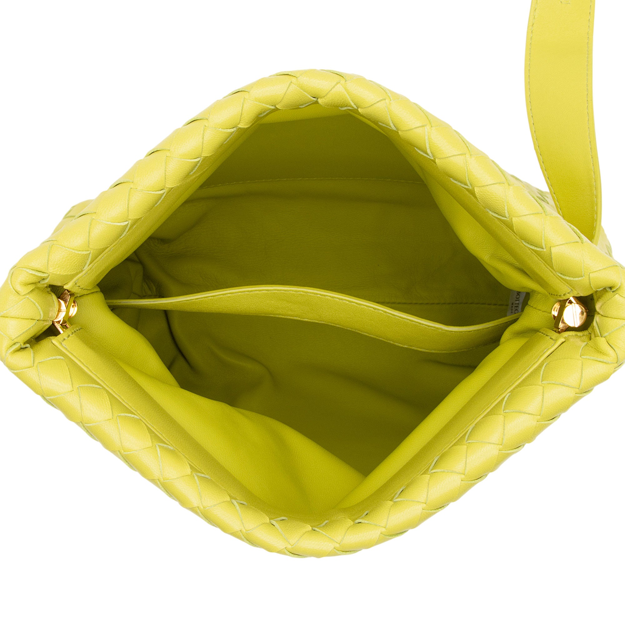 Bottega Veneta Intrecciato Nappa The Fold Crossbody