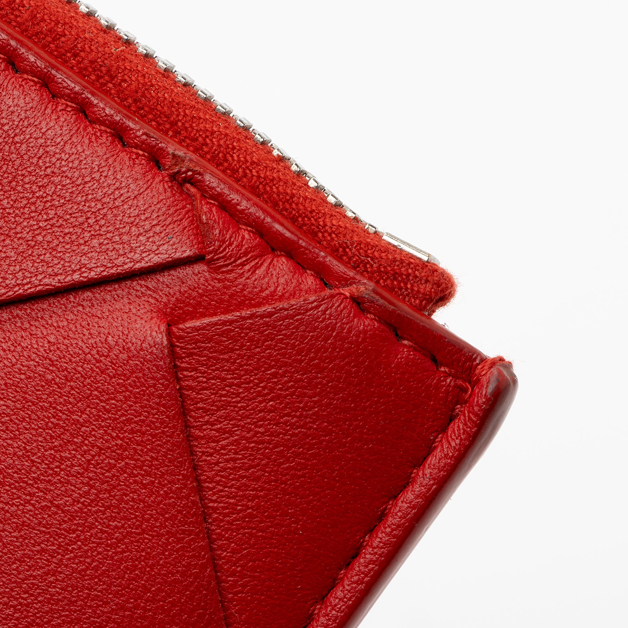 Bottega Veneta Intrecciato Nappa Zip Around Card Case (SHF-jmjwl7)